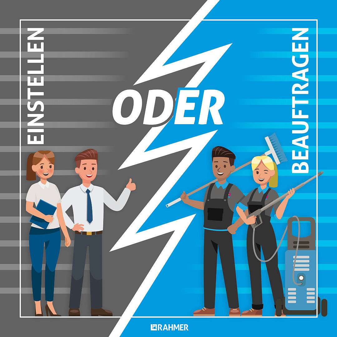 RAHMER Dienstleistungen - Reinigungsdienst beauftragen