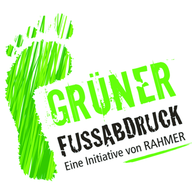 Grüner Fußabdruck - eine Initiative von RAHMER Dienstleistungen