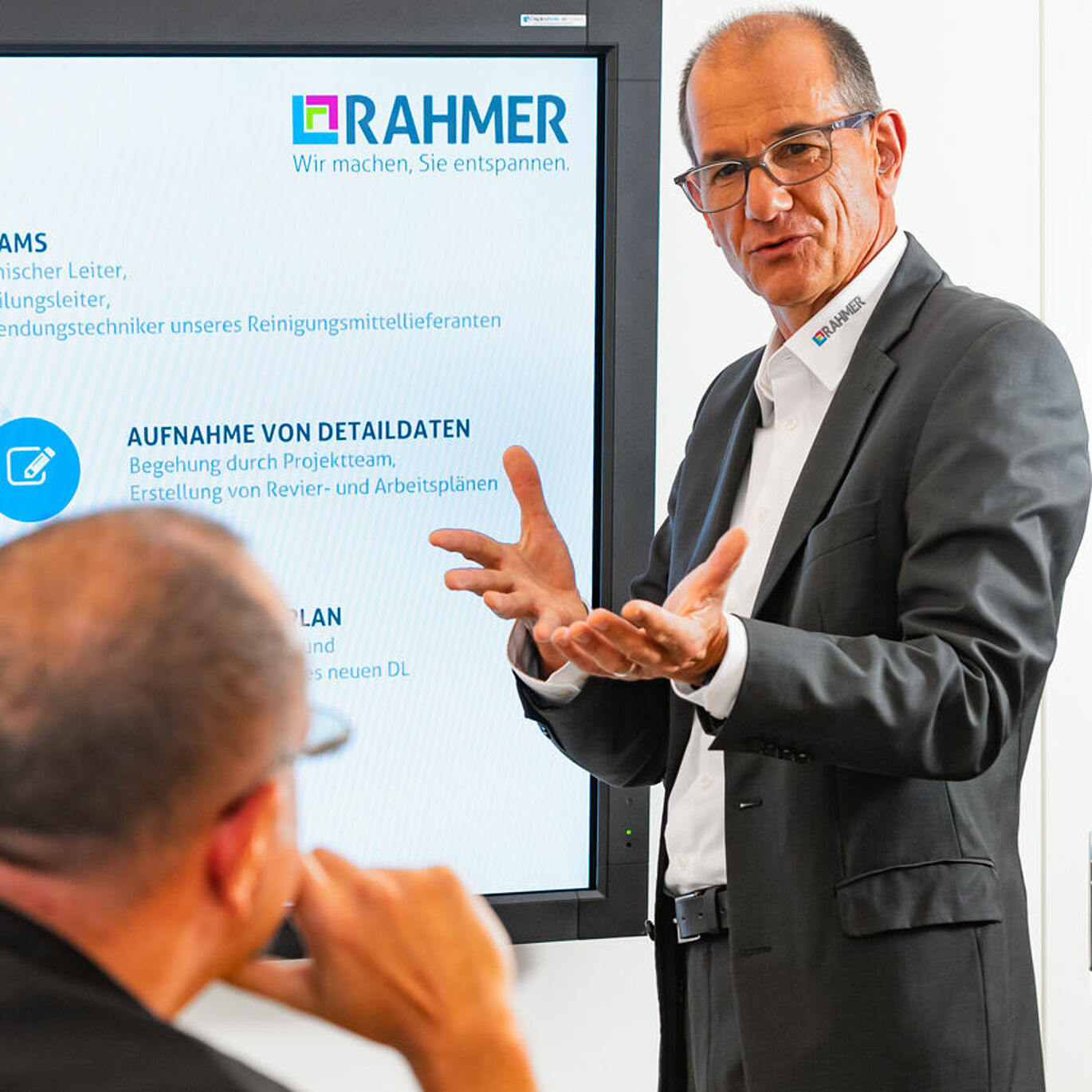 RAHMER Dienstleistungen Grüner Fußabdruck Umweltfreundlich Reinigung Positive Co2-Bilanz