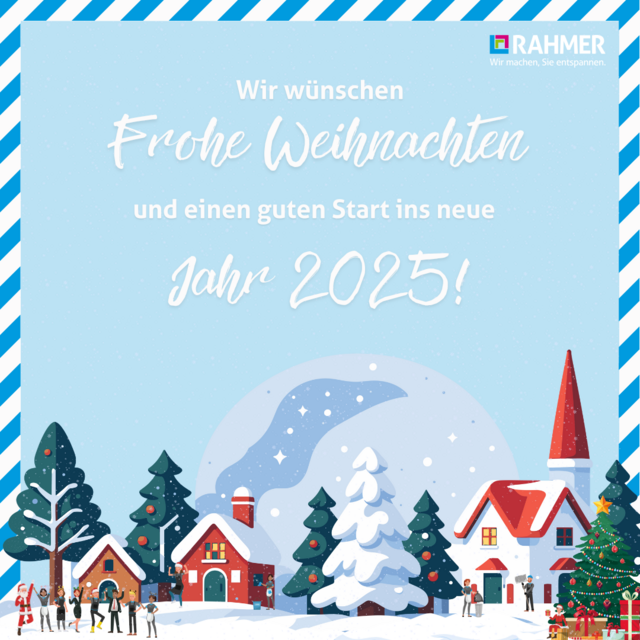 RAHMER wünscht frohe Weihnachten