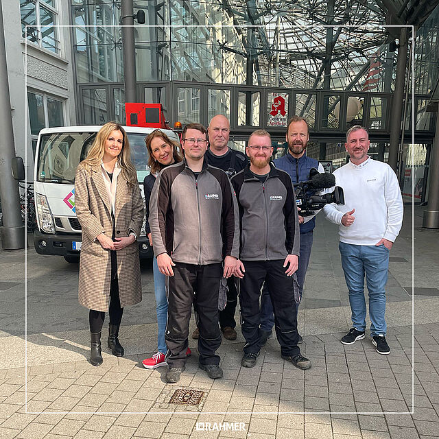 RAHMER Glasreinigung im Fernsehen