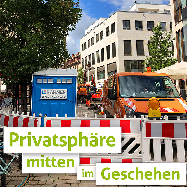 RAHMER Mietservice Mobile WC