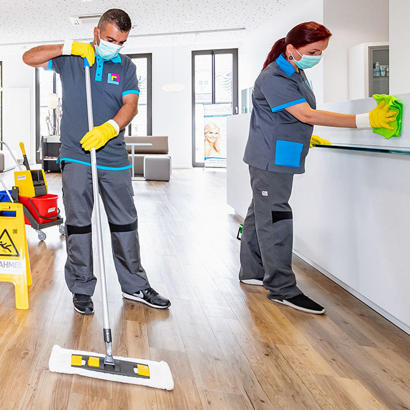 Hygienereineigung von RAHMER Dienstleistungen
