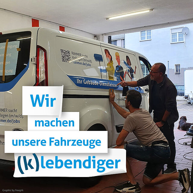 Auto Beklebung RAHMER Dienstleistungen