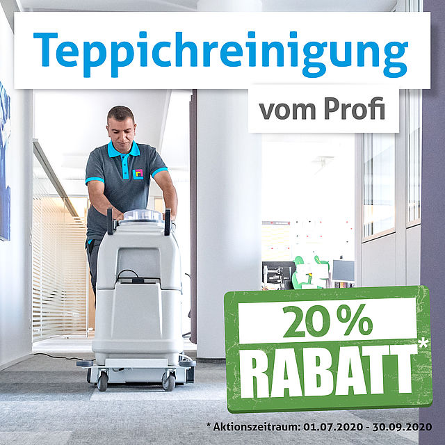Teppichreinigung vom Profi: 20 Prozent Rabatt in Jena